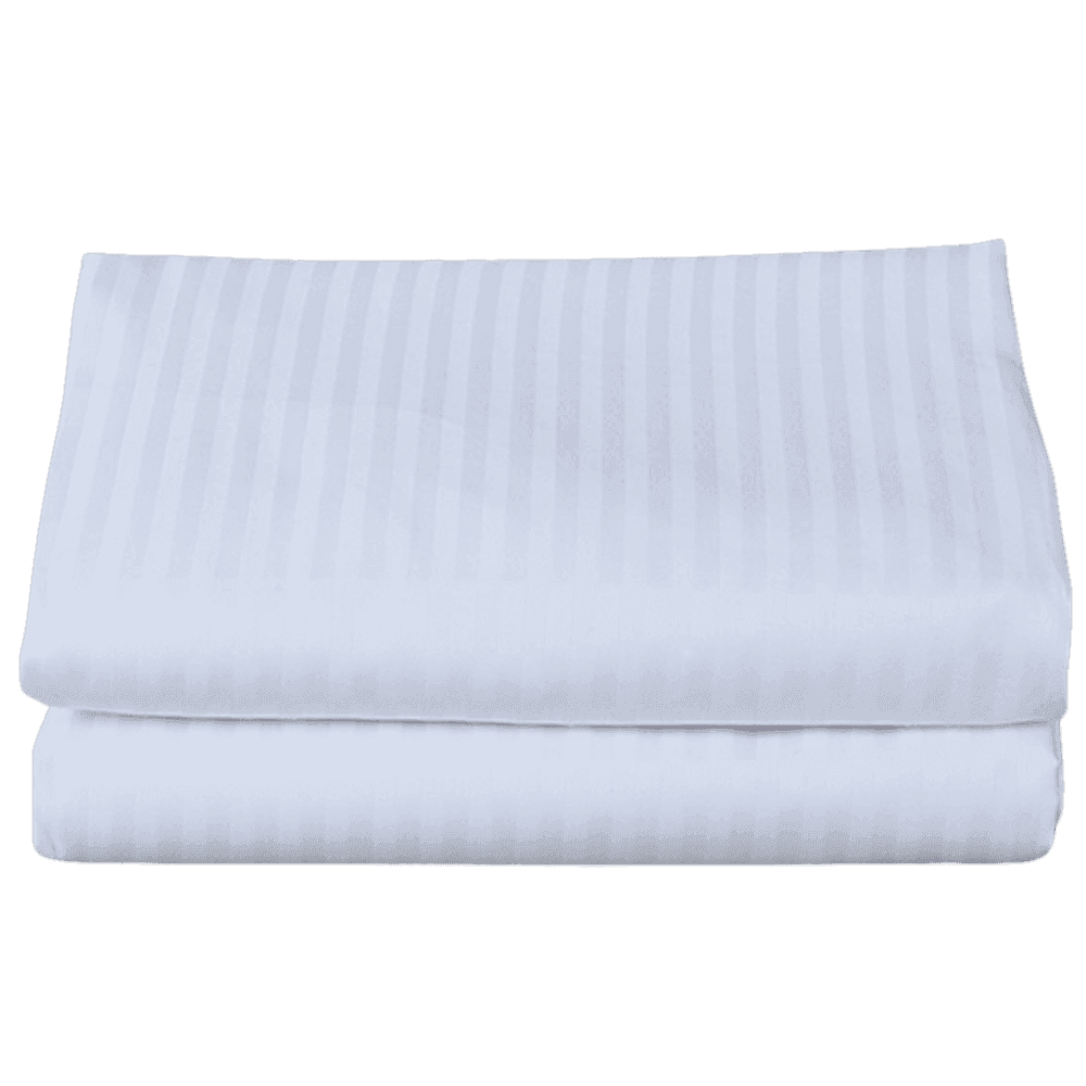 Patrisa Serisi 120 Tel Çift Kişilik Saten Yollu Çarşaf 240x280 cm (Sadece Çarşaf)