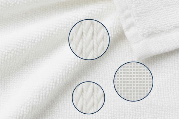 Professional towel technical details