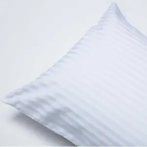 Patrisa Serisi 120 Tel Saten Yollu Yastık Kılıfı 50X70 cm