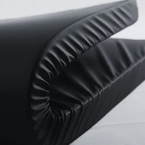 Polyurethane Fabric (Meter Price) - Black, Color: Black