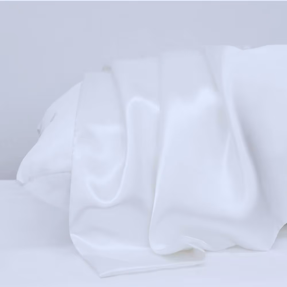Cunda Serisi 83 Tel Düz Saten Otel Yastık Kılıfı 50x70 cm