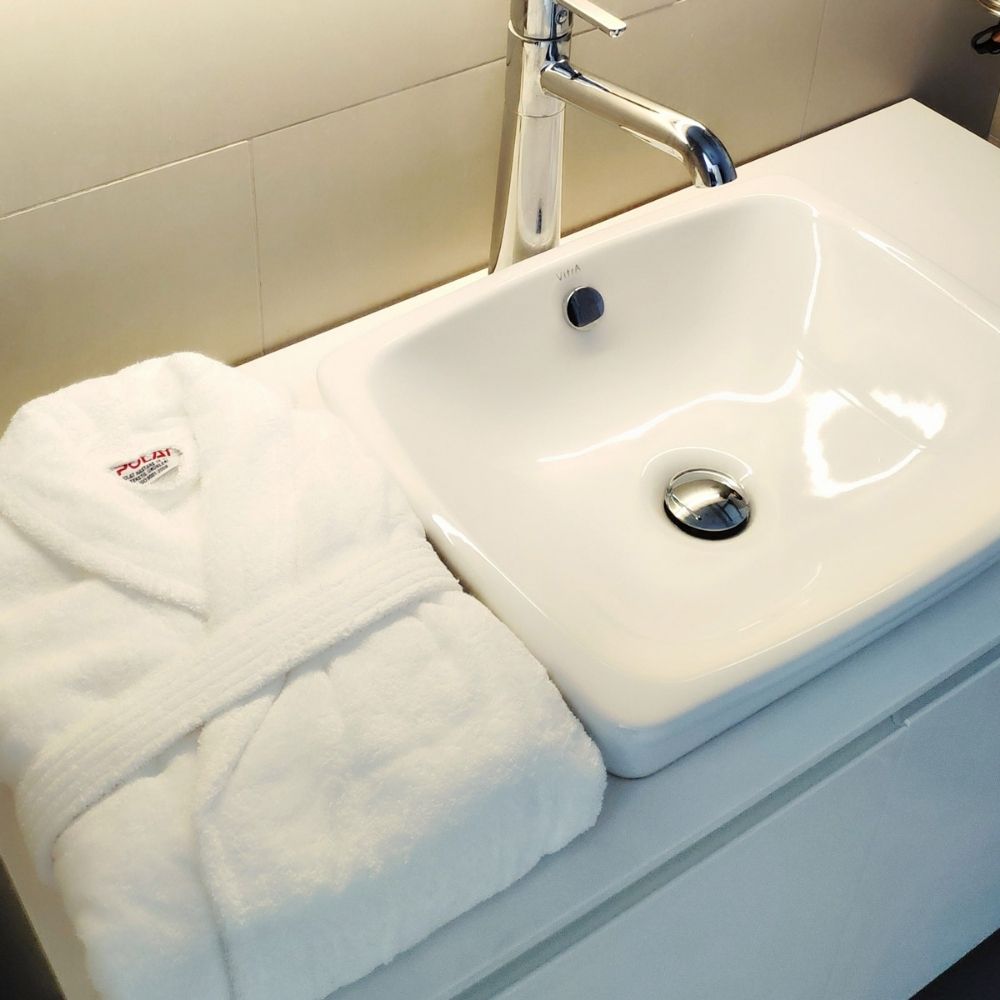 Bukle Şalyaka Bornoz