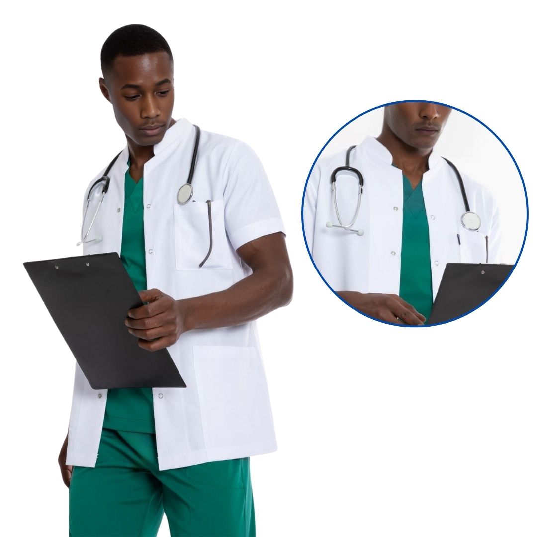 Kısa Boy, Kısa Kollu, Hakim Yakalı Doktor Önlüğü