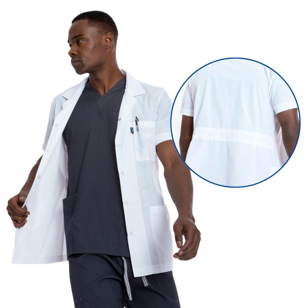 Normal Boy, Kısa Kollu, Klasik Yakalı Doktor Önlüğü